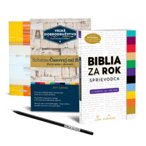 Biblia za rok – Sprievodca (II. zväzok) + Biblia za rok – Časová os Biblie a ceruzka